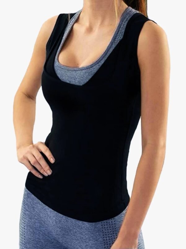 Neoprene Sauna Sweat Vest – Slimming Body Shaper, Waist Trainer, and Workout Enhancer for Men/Women - Image 7