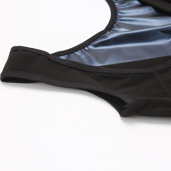 Neoprene Sauna Sweat Vest – Slimming Body Shaper, Waist Trainer, and Workout Enhancer for Men/Women - Image 5